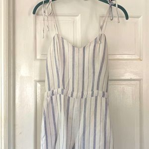 Abercrombie & Fitch Linen Blend Jumpsuit